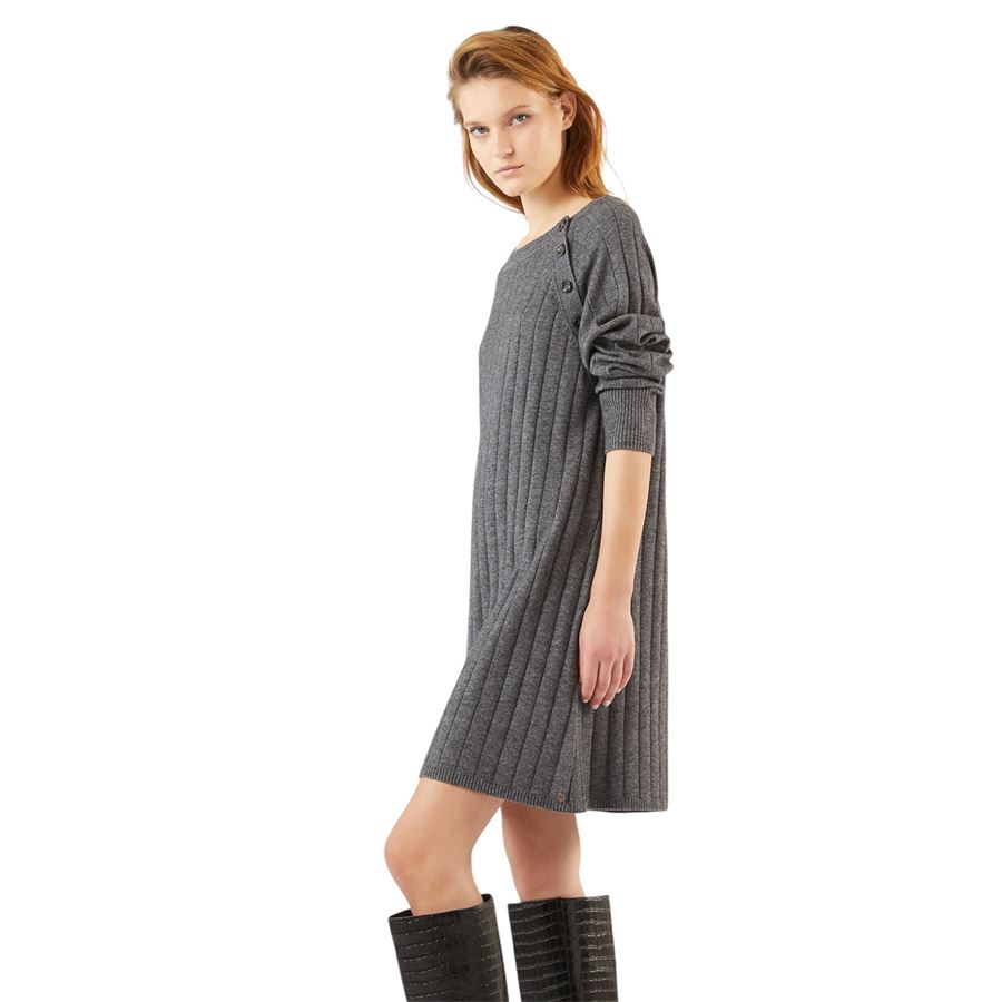 Tivoli Abito in maglia a coste Penny Black | 2421326053200010